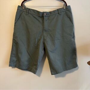 Ezekiel Dark Grsy Flat Front Shorts